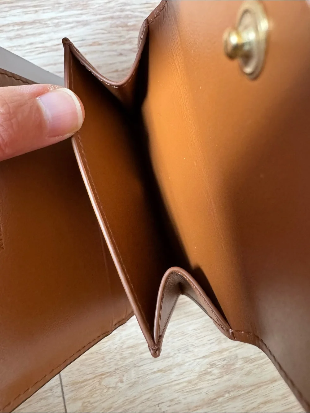CELINE SMALL FLAP WALLET TRIOMPHE IN TRIOMPHE CANVAS